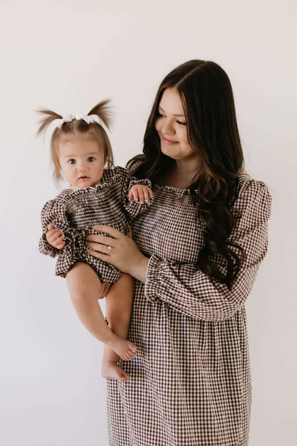 Chocolate Chai | Ruffle Romper