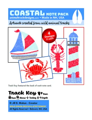 COASTAL MULTI PACK Stationery