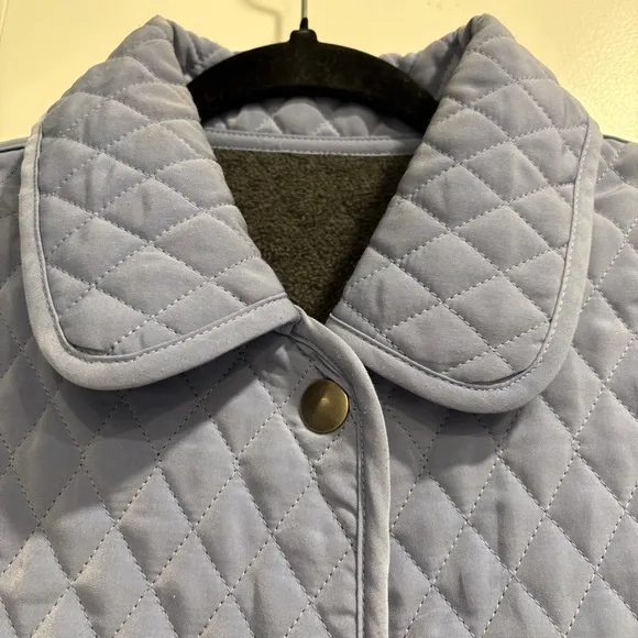Colebrook &amp; Co. Outterwear Reversible Quilted Car Coat Womens Large Warm Winter