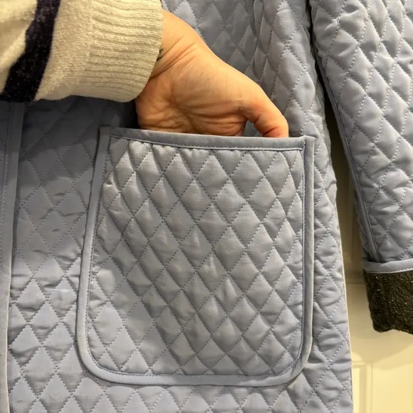Colebrook &amp; Co. Outterwear Reversible Quilted Car Coat Womens Large Warm Winter