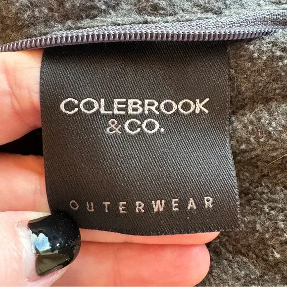 Colebrook &amp; Co. Outterwear Reversible Quilted Car Coat Womens Large Warm Winter
