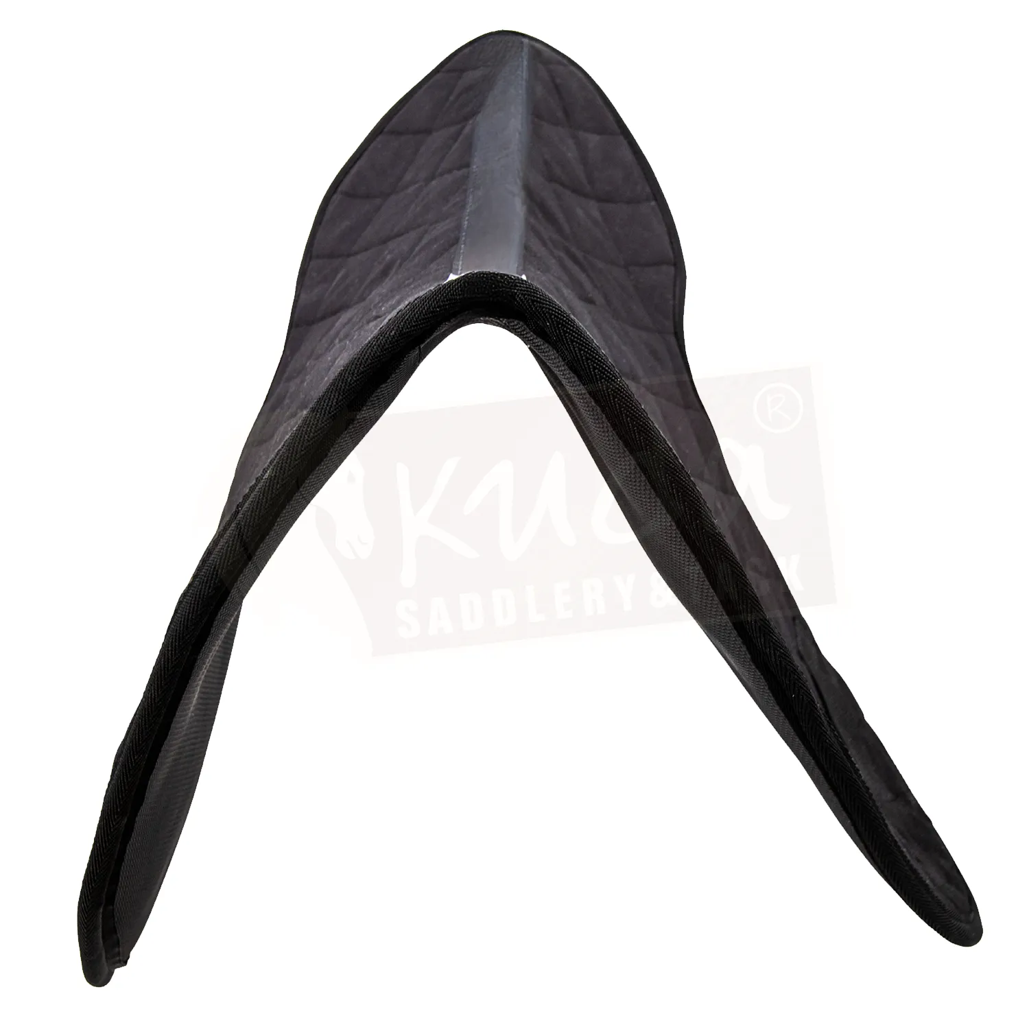 Contoured Wither Relief Quilted/Neoprene English Saddle Pad
