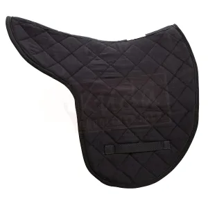 Contoured Wither Relief Quilted/Neoprene English Saddle Pad
