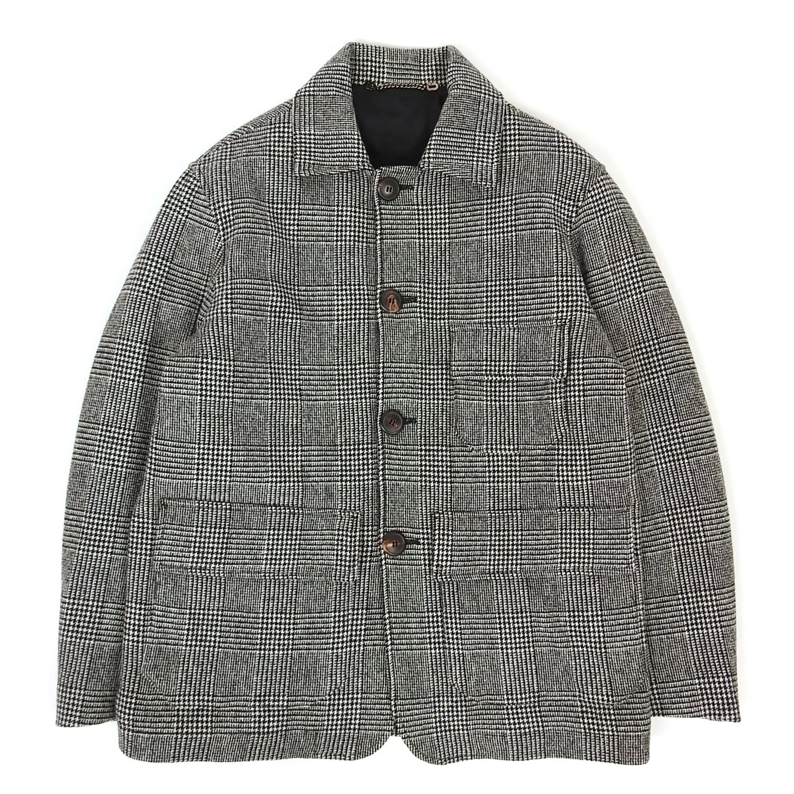 Doppiaa Quilted Wool Jacket Size 48