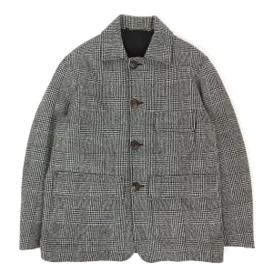 Doppiaa Quilted Wool Jacket Size 48