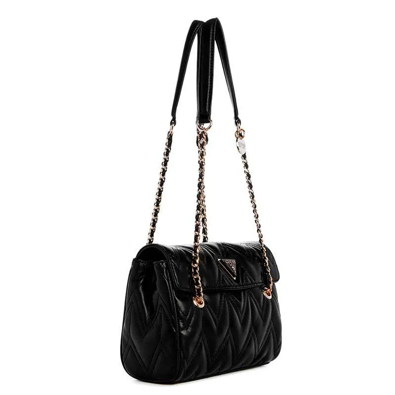 EDA FLAP SHOULDER BAG - TAS GUESS ORIGINAL WANITA