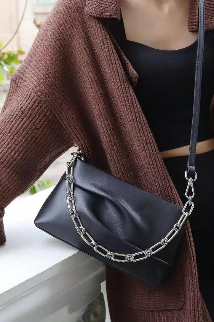 Esme Leather Shoulder Bag