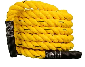 ESSKAY UTTAM Rope Gym Exercise, Battle Rope (1.5 " Thick / 50 Feet)