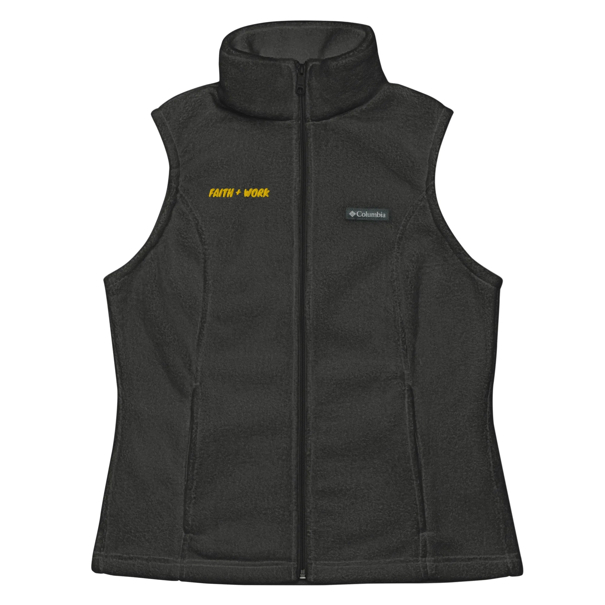 Faith   Work Women’s Columbia fleece vest