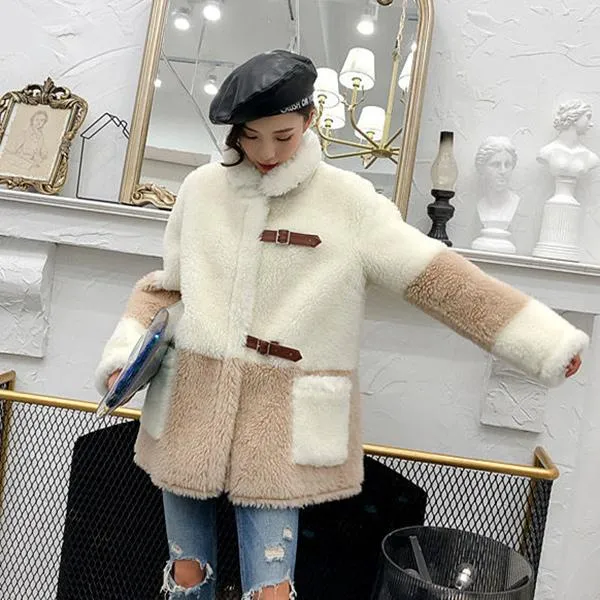 Fashion Noble Mid-length Women's Down Jacket Winter Plus Down Plus Down Thickening Warm White Duck Down Down Jacket
