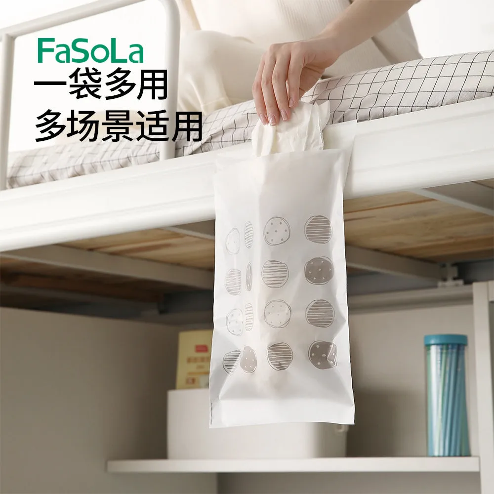 FaSoLa Multi-Purpose Trash Bags - White, Pack of 30