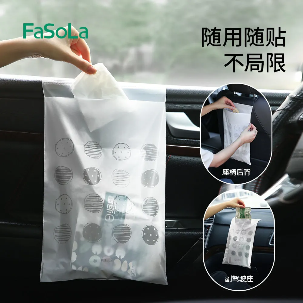 FaSoLa Multi-Purpose Trash Bags - White, Pack of 30