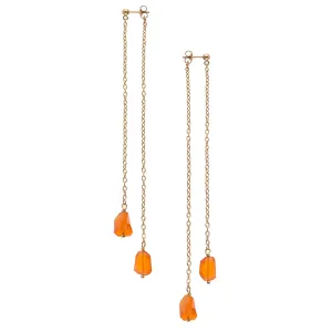 Free Form Nugget Duster Earrings