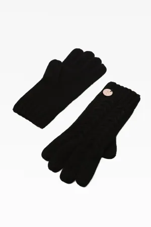 Georgie Cable Rib Gloves