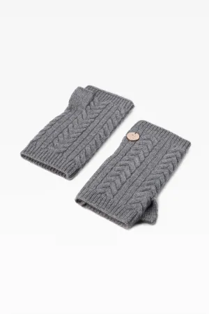Georgie Cable Rib Wrist Warmer