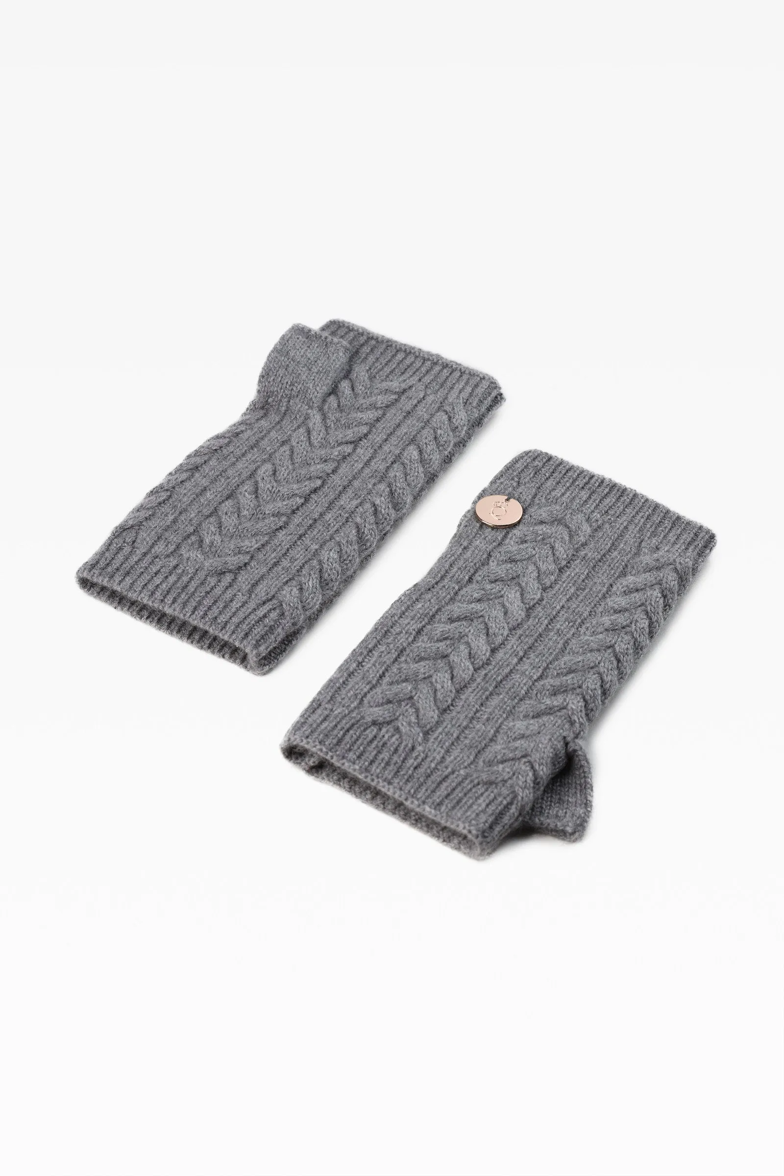 Georgie Cable Rib Wrist Warmer
