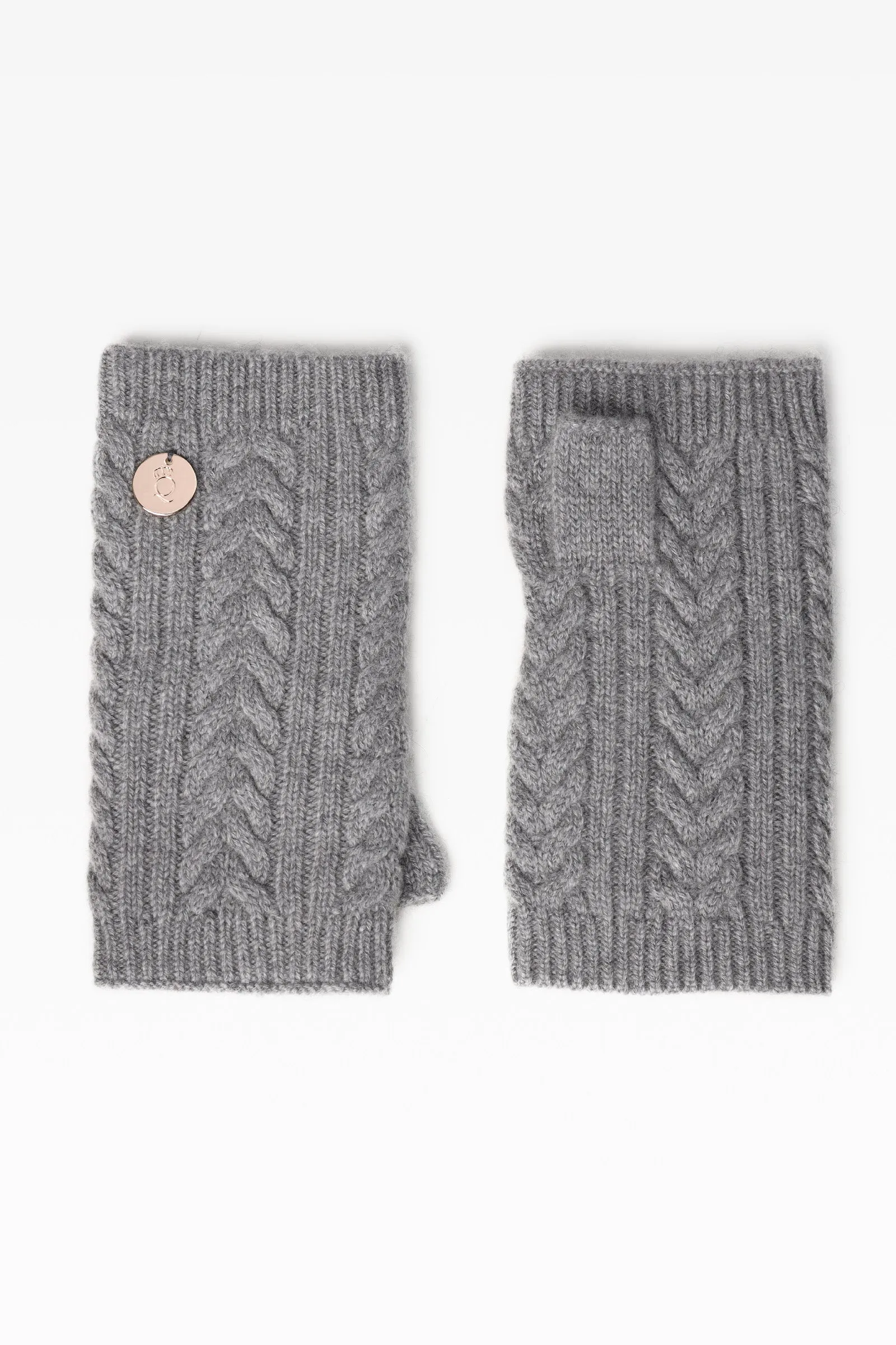 Georgie Cable Rib Wrist Warmer