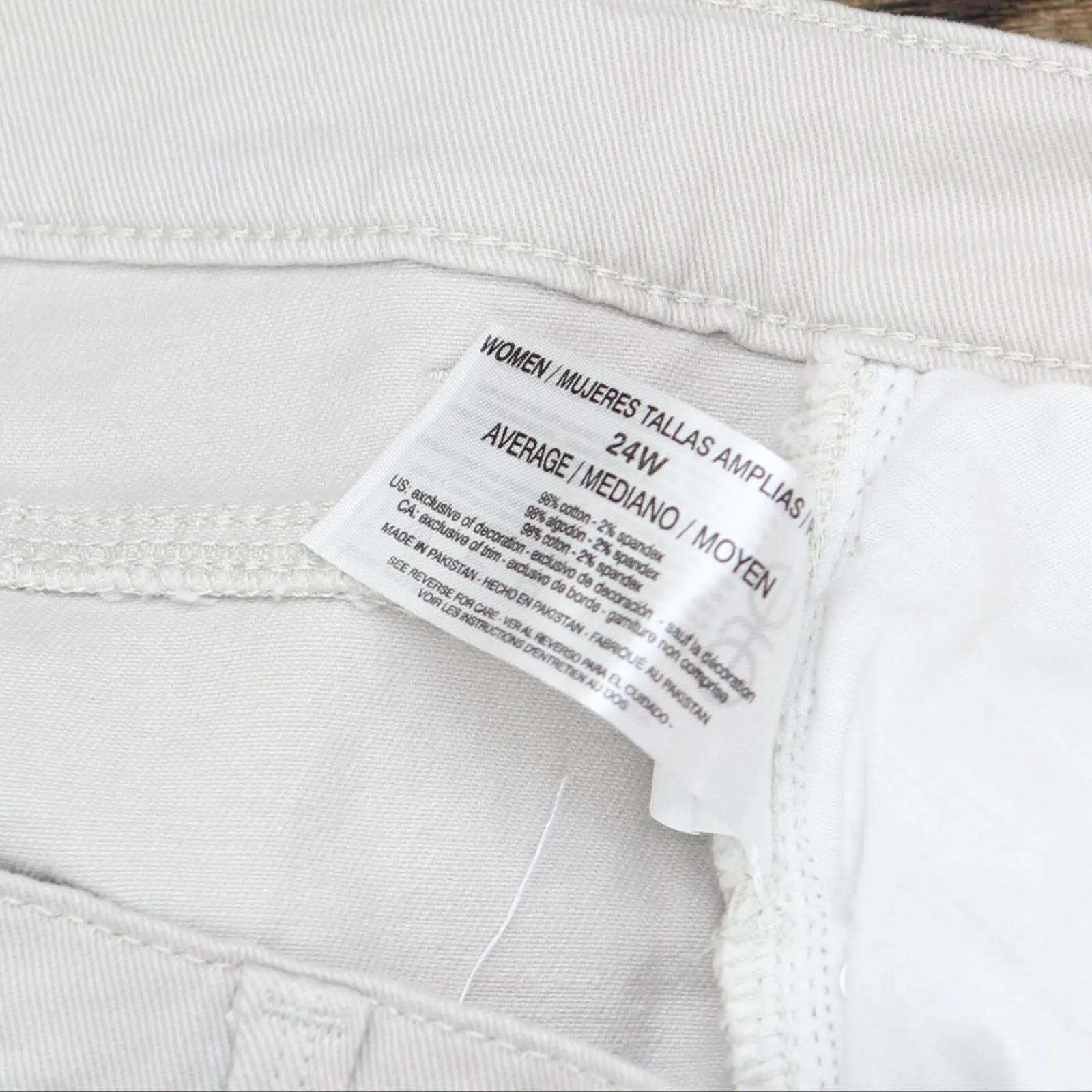 Gloria Vanderbilt Womens Plus Size Amanda Jean 30051869