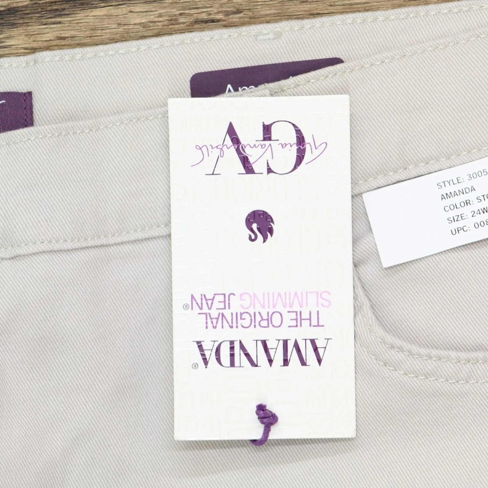 Gloria Vanderbilt Womens Plus Size Amanda Jean 30051869