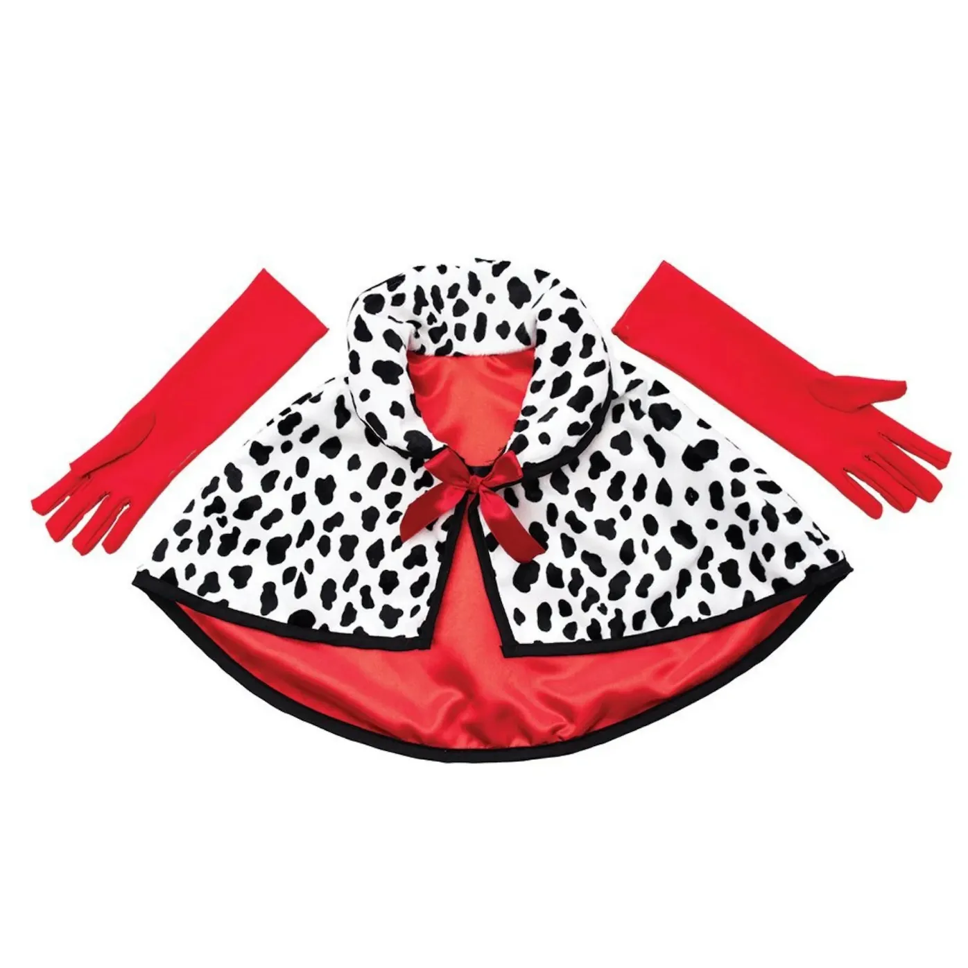 Great Pretenders Ella De Vil Cape, Gloves & Wig