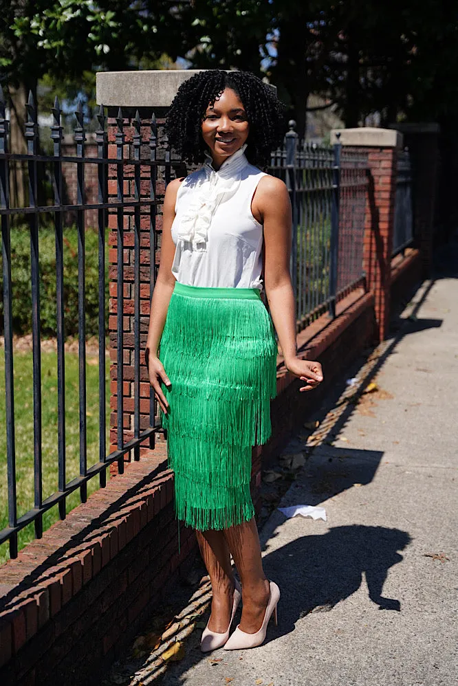 Green layer skirt