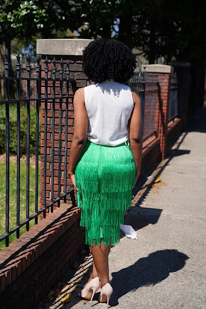 Green layer skirt