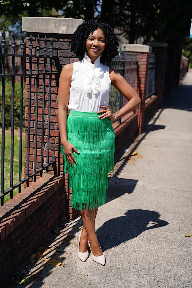 Green layer skirt