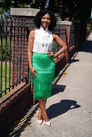 Green layer skirt
