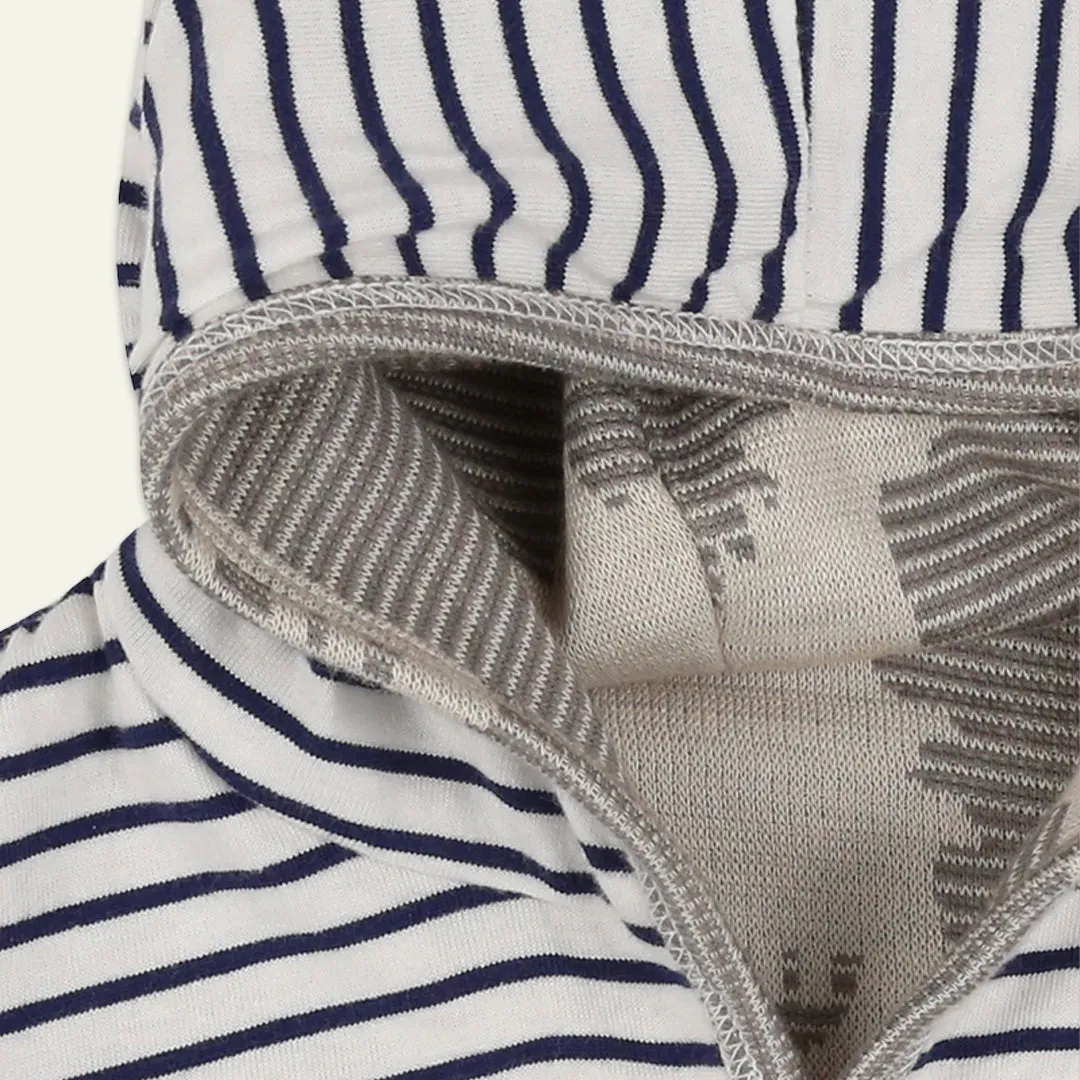 Grey Dinosaur And Stripe Print Jacket