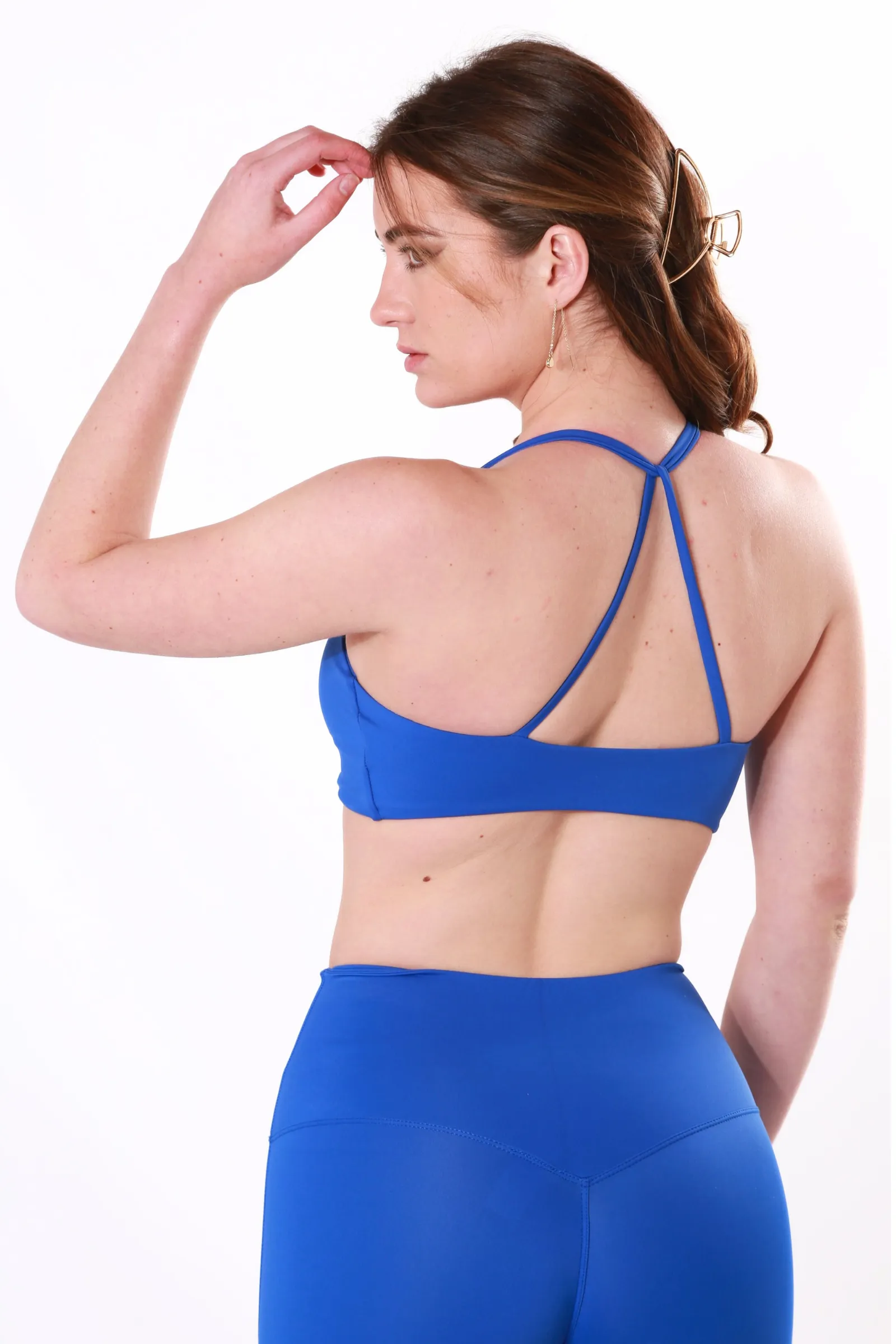 Gym Bunny Flex Top- Royal Blue