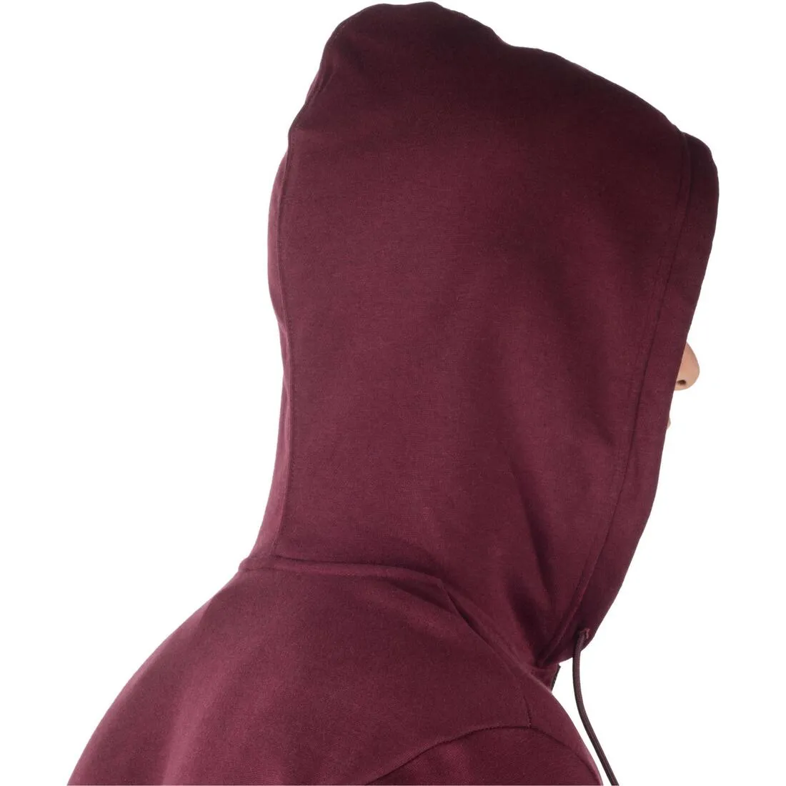 Gym Hooded Jacket - Burgundy