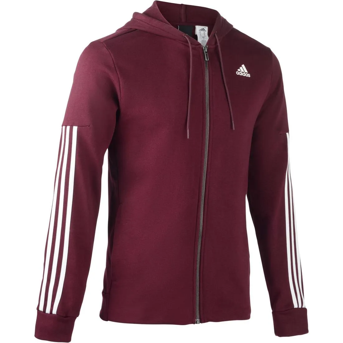 Gym Hooded Jacket - Burgundy