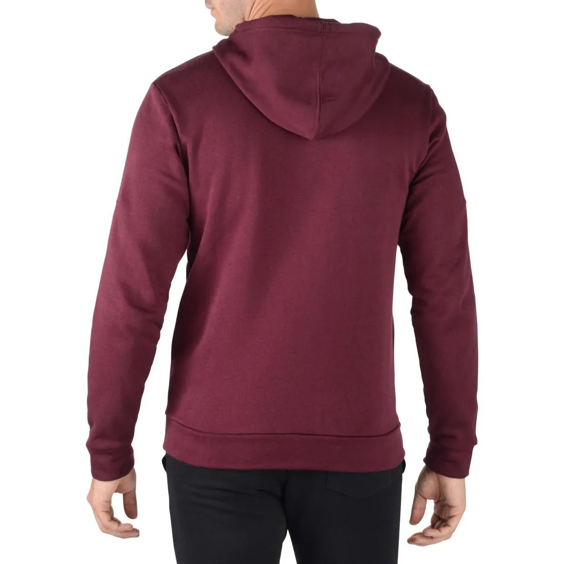 Gym Hooded Jacket - Burgundy