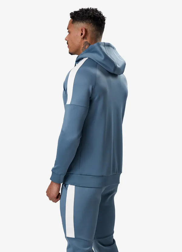 Gym King Core Poly Track Top Smoke Blue