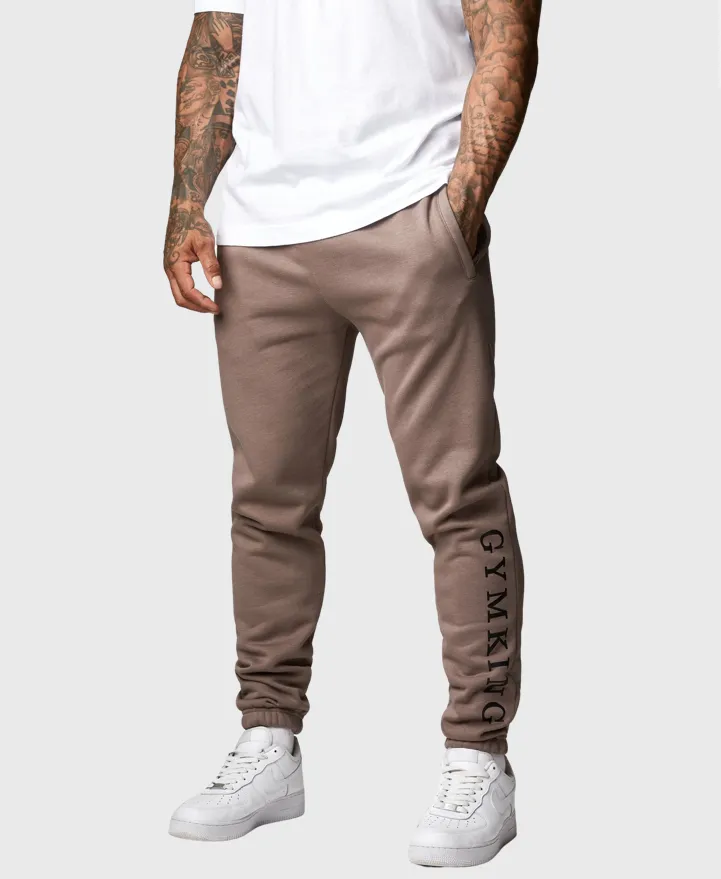Gym King Covert Linear Logo Jogger Iron