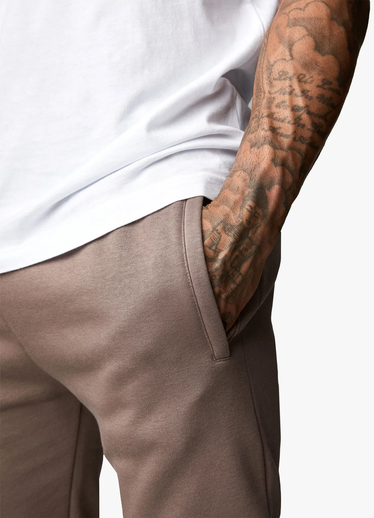 Gym King Covert Linear Logo Jogger Iron