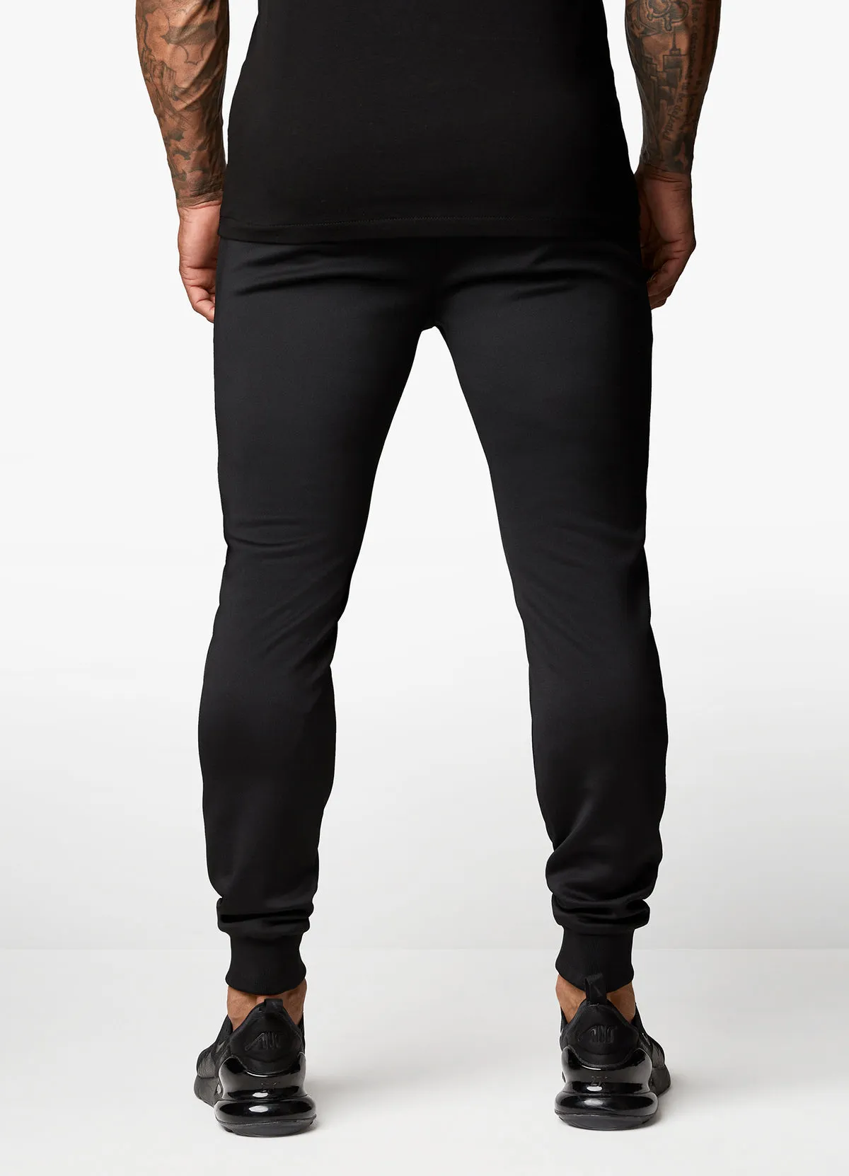 Gym King Poly Jogger Black/Gold