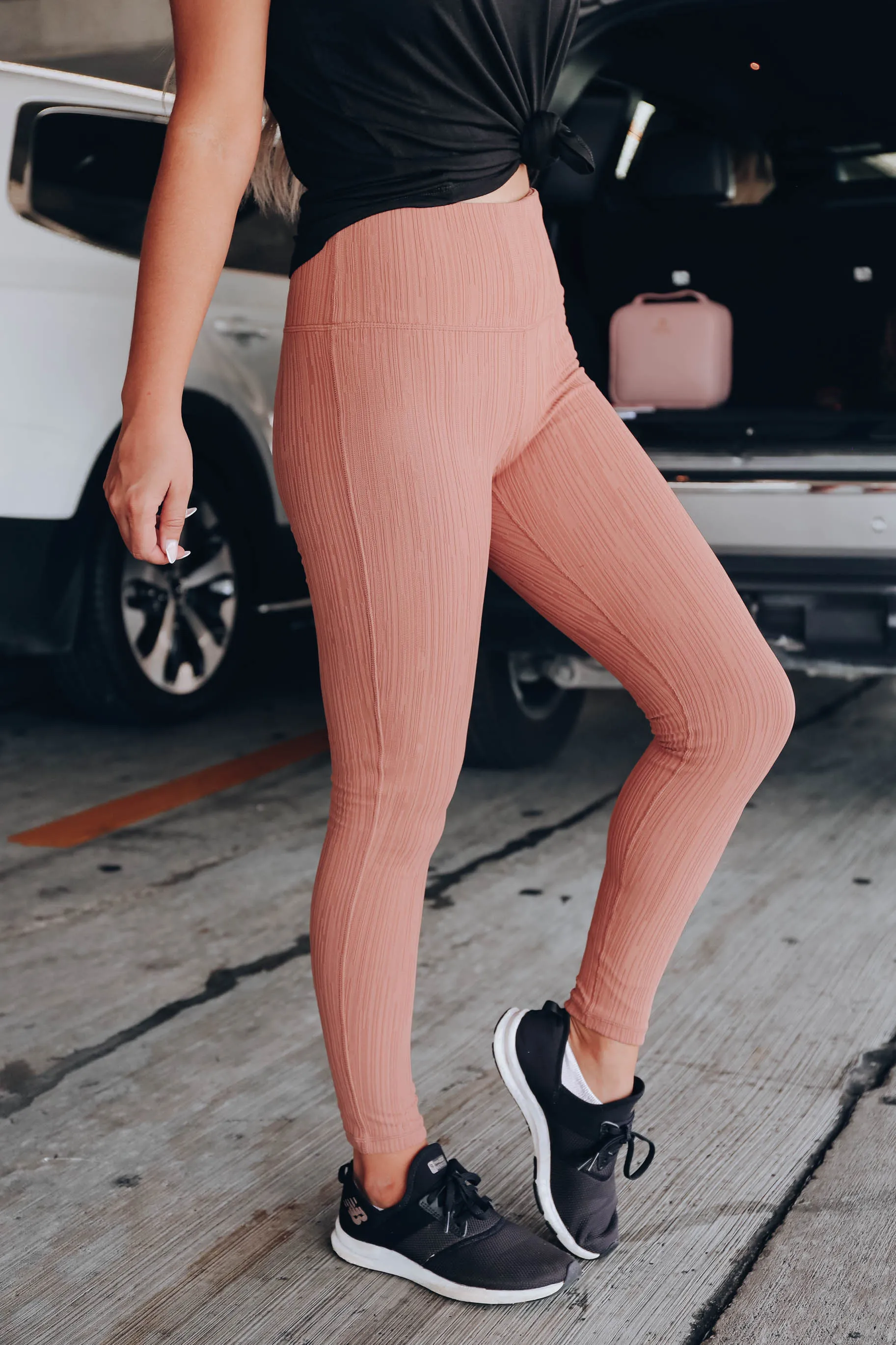 Gym Time Textured Leggings