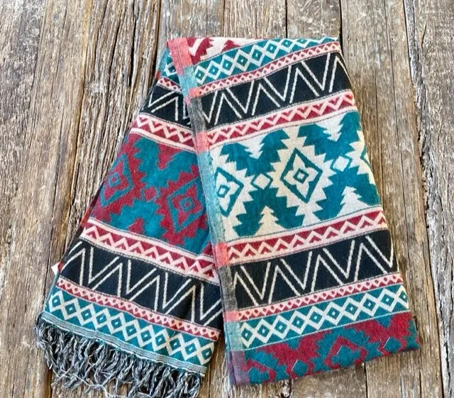 HANDWOVEN SOFT TRIBAL BANJARA SHAWLS 100X200CM