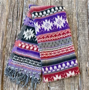 HANDWOVEN SOFT TRIBAL BANJARA SHAWLS 100X200CM