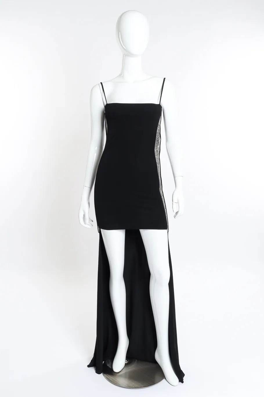 High Low Side Chain Dress