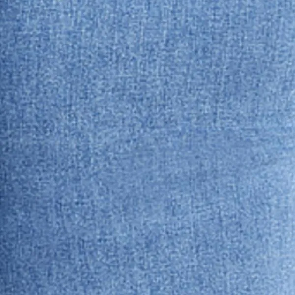 High Rise Flare Jeans with Front Slit - Short Inseam