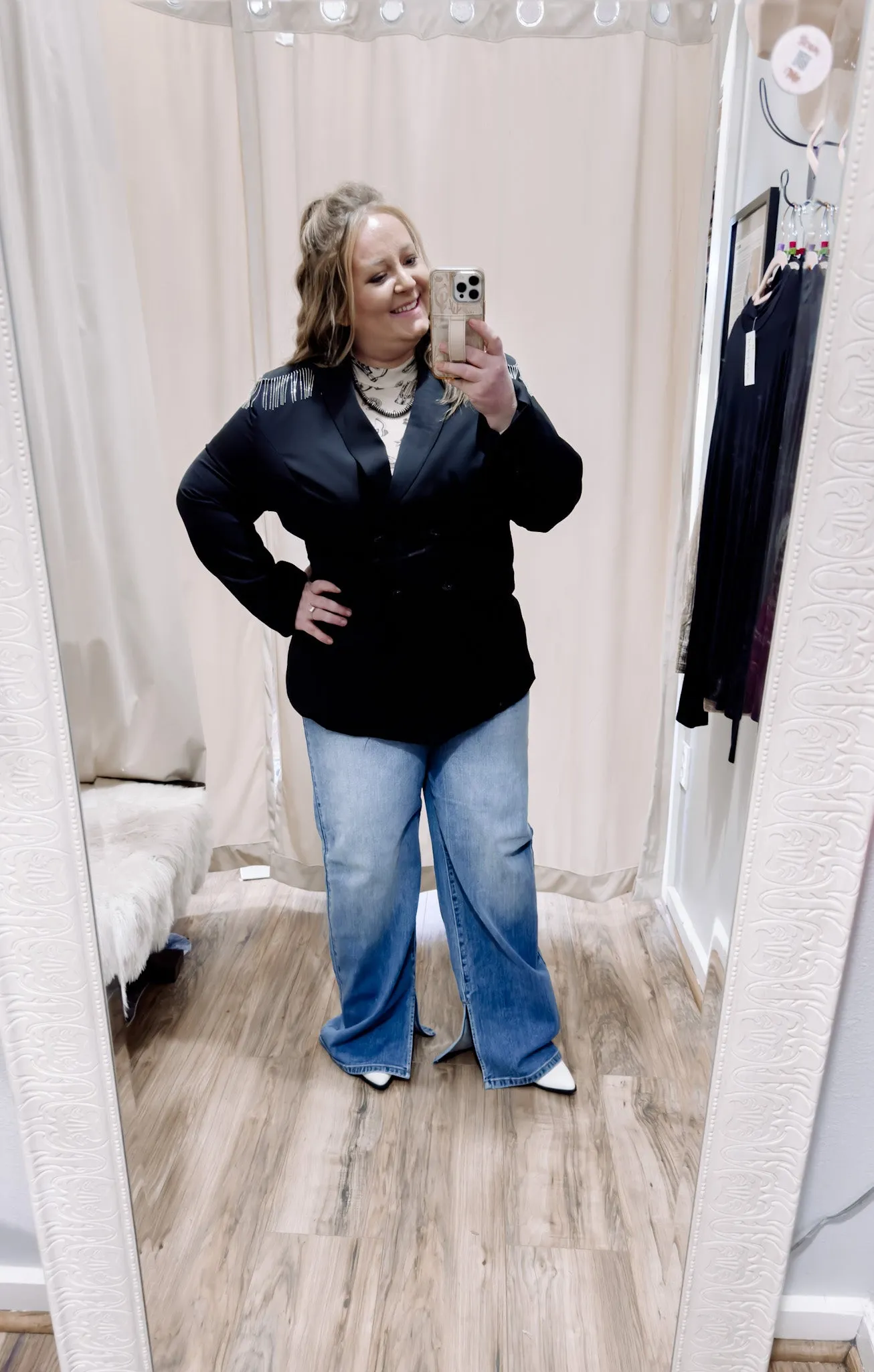 High Rise Wide Leg Jeans
