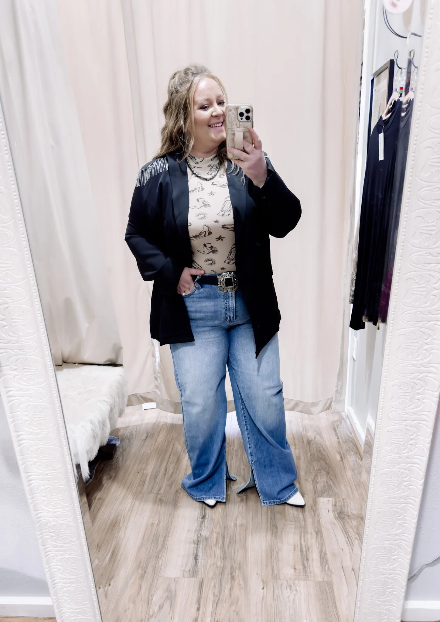 High Rise Wide Leg Jeans