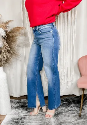 High Rise Wide Leg Jeans