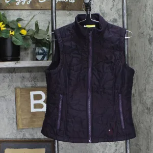 ISIS Womens Fleece Lined Quilted Embroidered Vest 166ffca169fd45 Purple 8