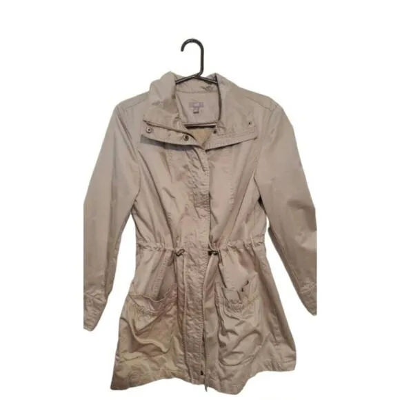 J. Jill khaki zip up jacket. Size S