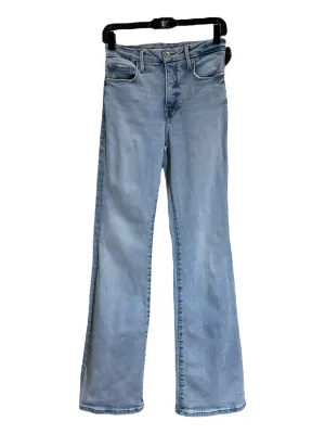 Jeans Boot Cut By Good American In Blue Denim, Size: 4