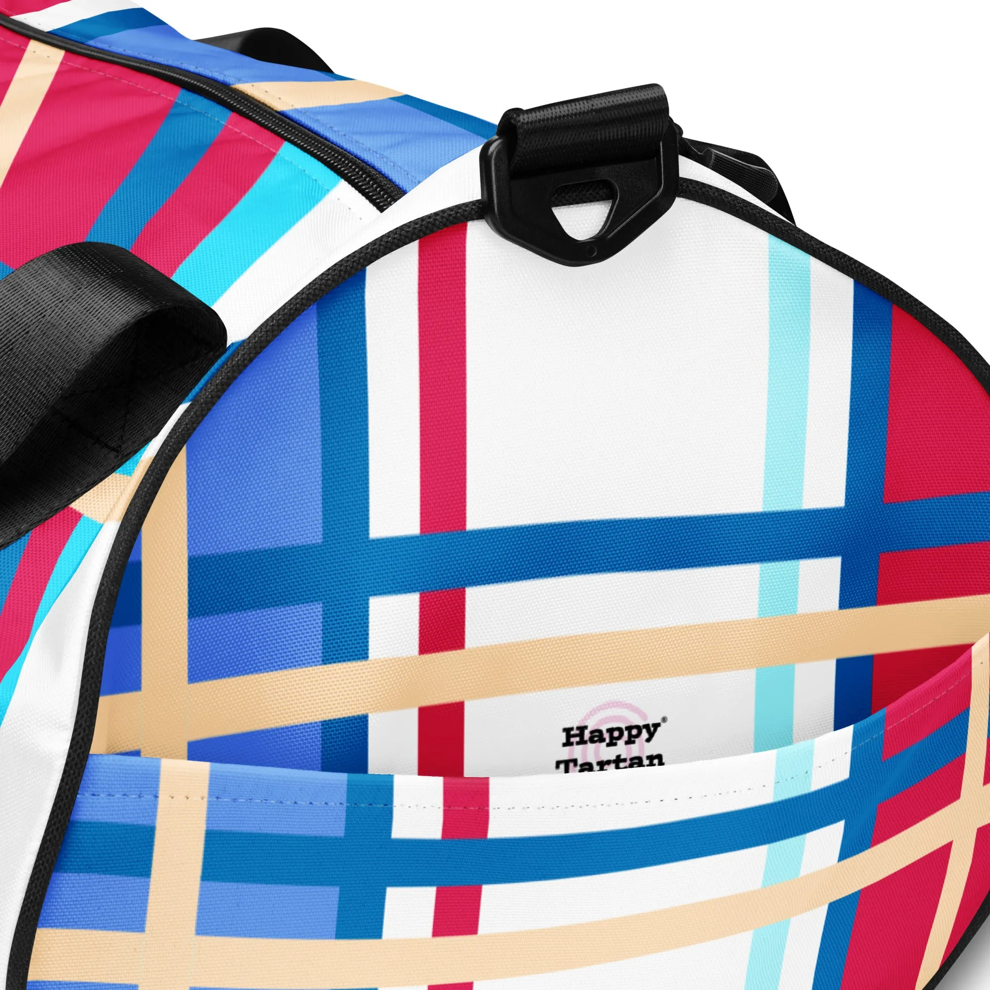 'Kames Bay, Bute' Happy Tartan® Gym Bag