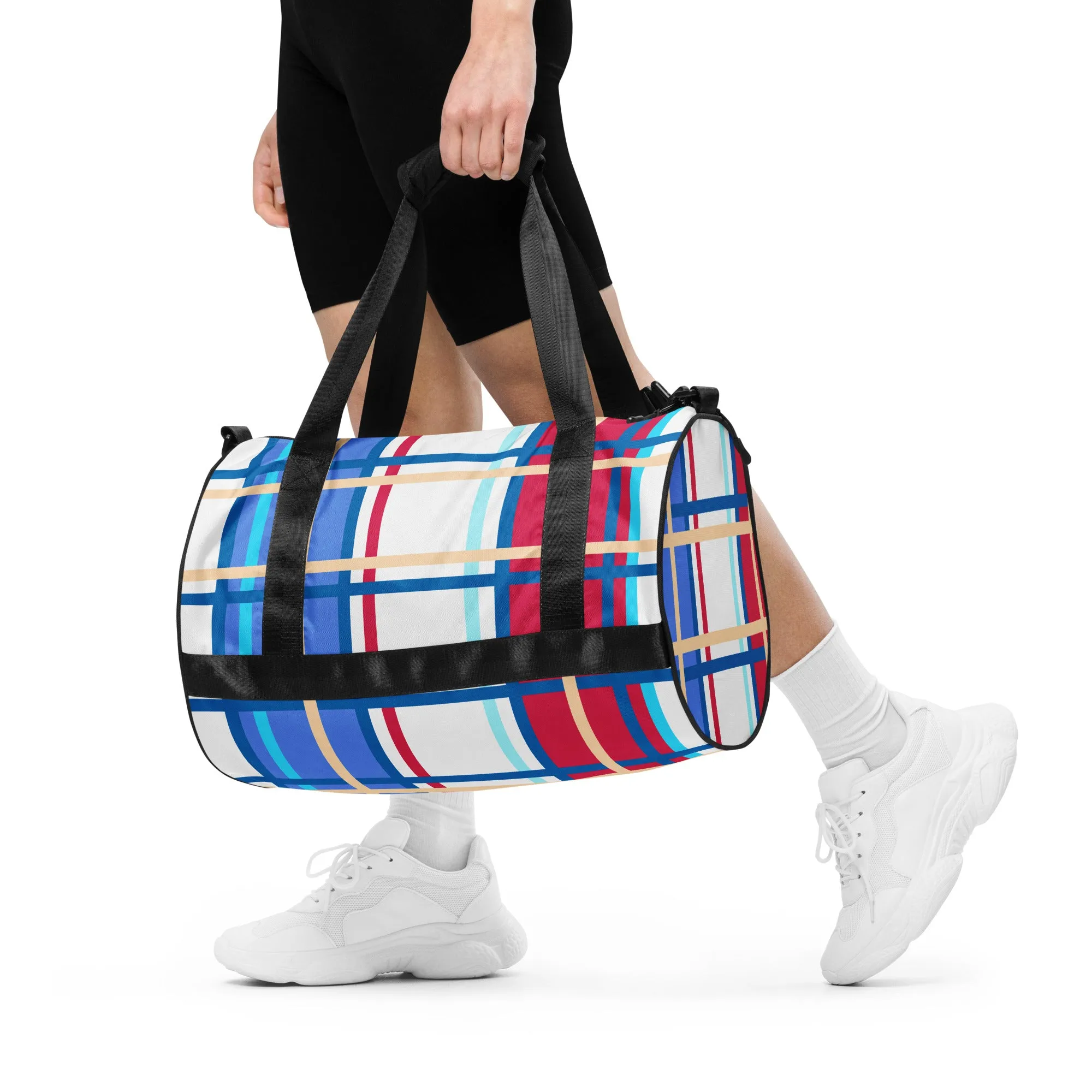 'Kames Bay, Bute' Happy Tartan® Gym Bag